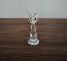 Swarovski Cat with Metal Tail