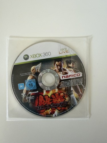 Tekken xbox 360 disc - 360,