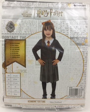 Harry Potter Hermione Costume Girl's Fancy Dress 2 - 3 Years Amscan Black New F1