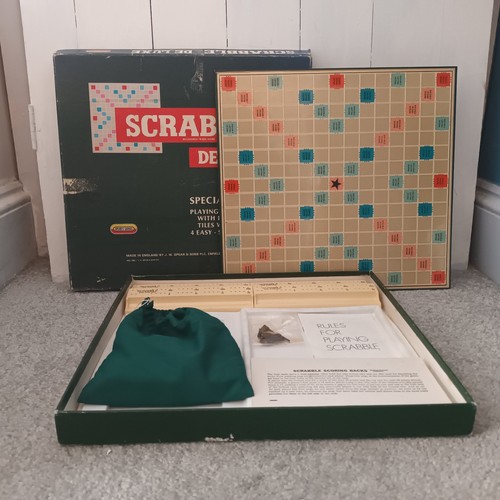 Vintage scrabble deluxe - vintage,