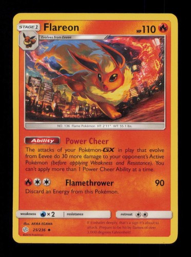 Flareon uncommon 236 lp - uncommon, 25/236