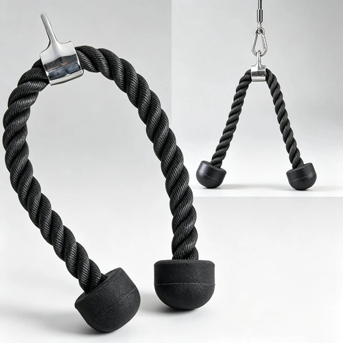 Lat machine tricep rope - lat,