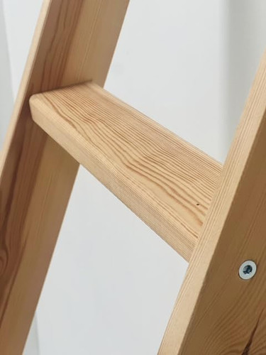 Pine bunkbed ladder bunk bed - pine,