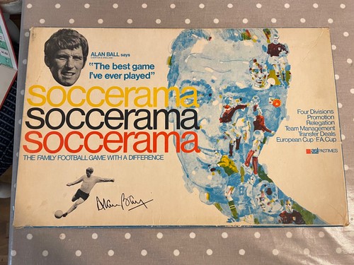 Soccerama board game - soccerama,
