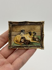 1:12 Artisan Chris Sparrow Framed Painting For Dolls House