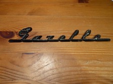 SINGER GAZELLE - SCRIPT METAL