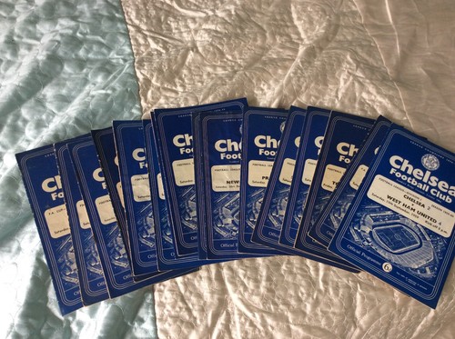 Chelsea home programmes - home,