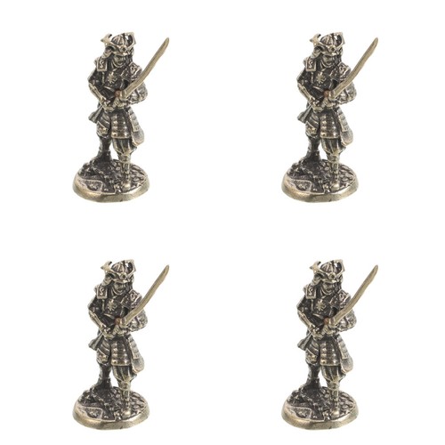 Pcs brass warrior ornaments - 4,
