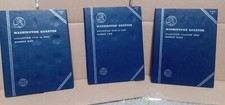 3 Whitman Blue Coin Folder