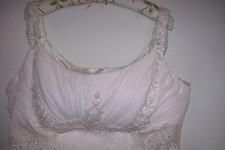 Wedding Gown  by Hilary Morgan size 18-20 Simply beautifull bust40"-42"