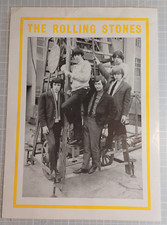 THE ROLLING STONES : original 60s promotional photo (on heavy card paper)
