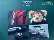 The Bentley Collection Accessories Car Sales Info Brochure 2012