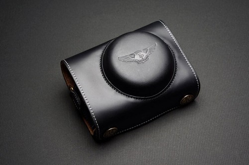Real leather full camera case - real,