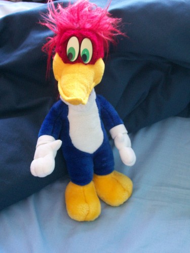 Vintage woody woodpecker - vintage, plush