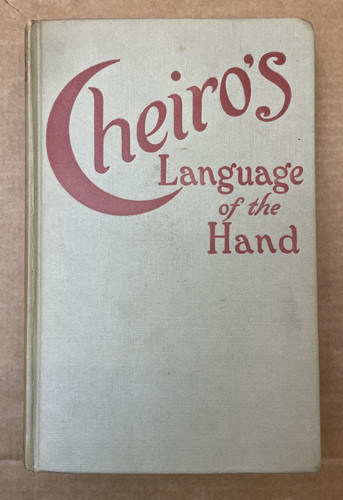 Cheiro language the - language, hand