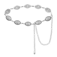 Western Metal Concho Belt