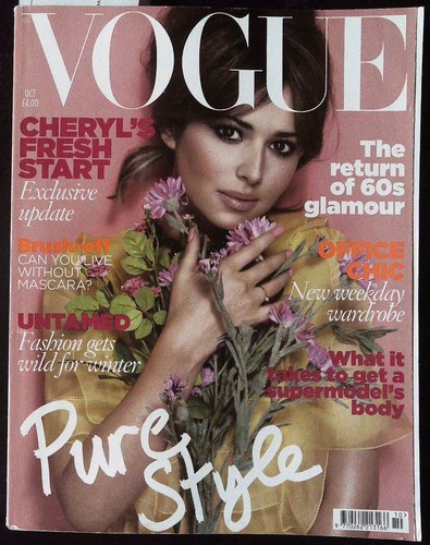 Vogue october 2010 - vogue, cheryl
