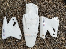 Suzuki DRZ Plastics White