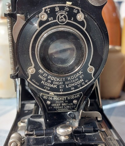 Antique kodak pocket - no., 1a