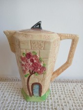 Castle teapot vintage - teapot,,