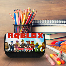 Roblox Personalised Black Pencil Case / Vanity Case -Add Name-PCB 1009
