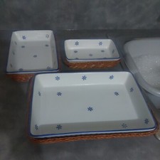 3 Snowflake Ceramic Oven