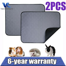 Guinea Pig Fleece Cage Liners Pet Washable Pee Pad Dog Cat Mat Animals Bedding