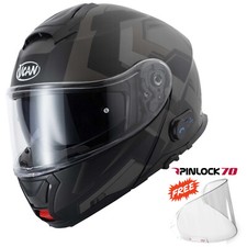 Vcan Bluetooth Blinc Intercom Motorcycle Scooter FlipFront Helmet Fusion Graphic