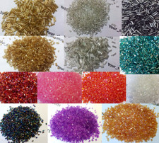 45g glass bugle sead beads