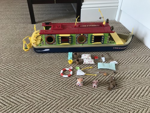 Sylvanian families canal - , boat