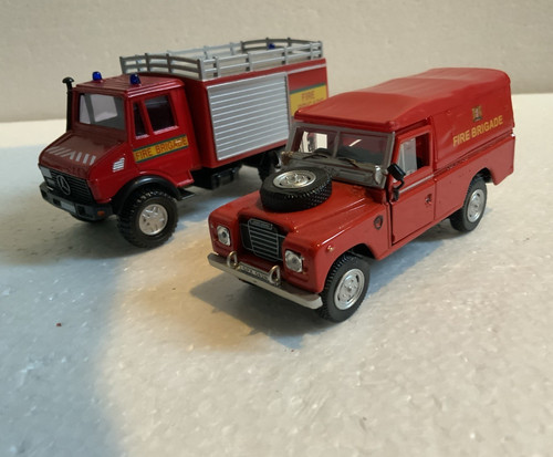Diecast fire brigade - fire, vehicles