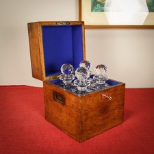 Four Cut Crystal  Decanters in
