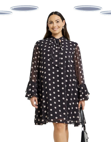 Simply black spot print - be,