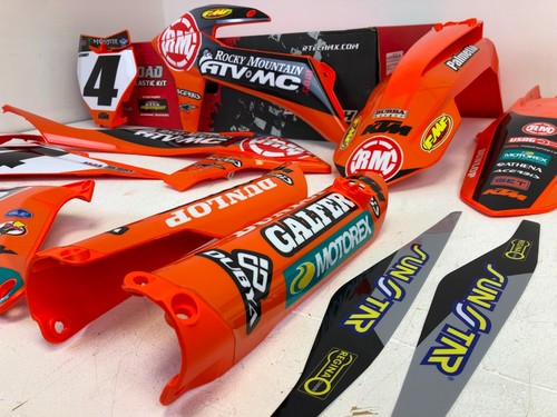 Graphics plastics kit ktm - graphics,