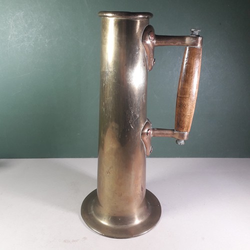 Antique brass naval salinator - antique,