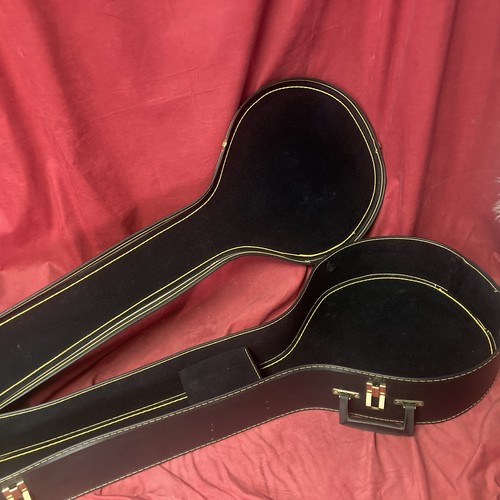 Vintage semi hard shell banjo - semi,