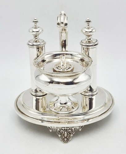 Edwardian silver plated table - edwardian,