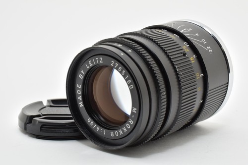 Mint leitz m rokkor 90mm - leitz,