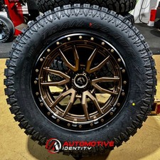 4) 18x9 Fuel Rebel D681 Bronze