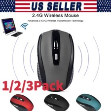 2 Wireless Optical Mouse Mice