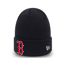 New Era Cap Men's MLB Boston Red Sox Team Essential Navy Winter Knit Beanie Hat