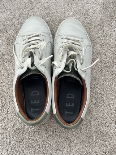 Ted baker mens shoes white - baker,