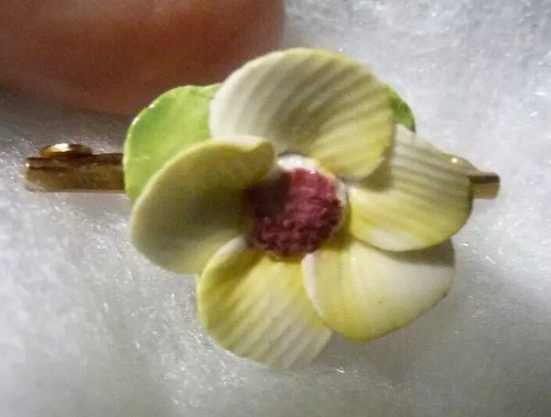 Vintage bone china yellow - vintage,