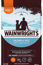 Wainwrights Salmon Rice Adult
