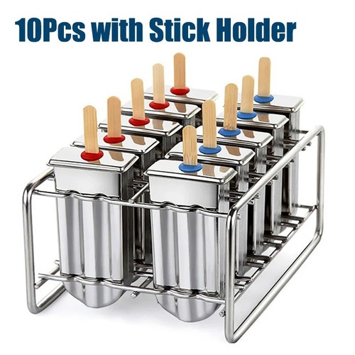 Stainless steel popsicle mold - steel,