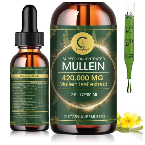Mullein leaf extract drops - leaf,