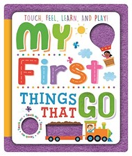 My First Things That Go (Sensory Felt Book) - Igloo Books Ltd