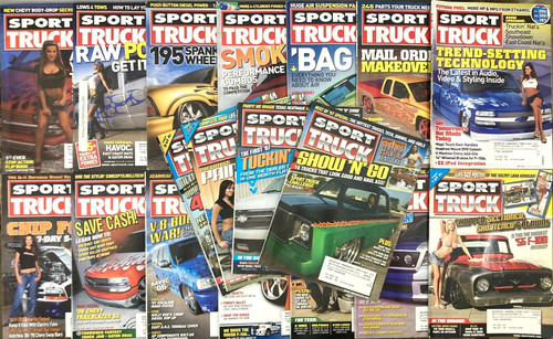 Sport truck magazine lot - truck, 18