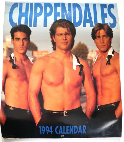 Chippendales calendar 1994 - chippendales,