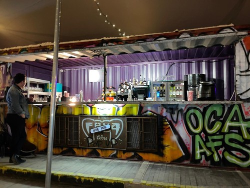 Converted shipping container - shipping,